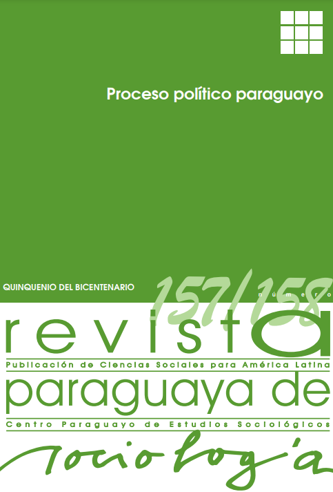 					Ver Vol. 57 Núm. 157/158 (2021): Revista Paraguaya de Sociologia
				